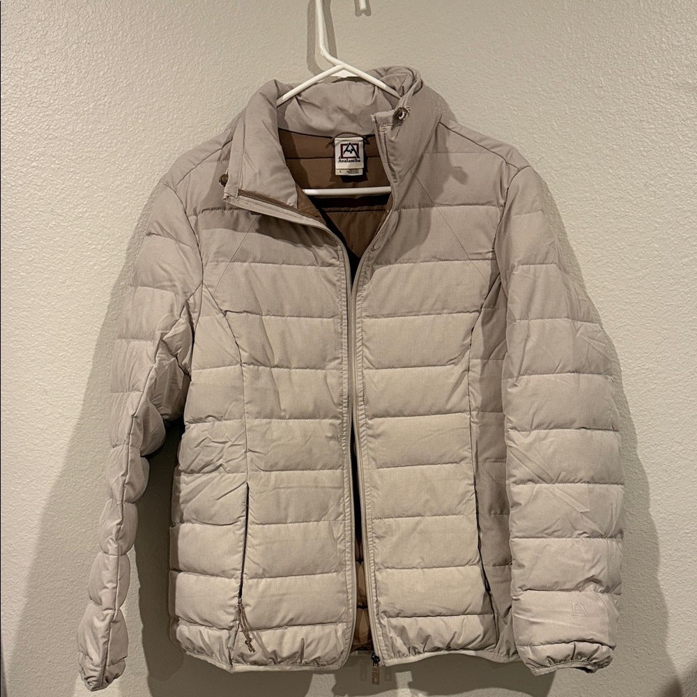 Avalanche Light Tan Puffer Jacket